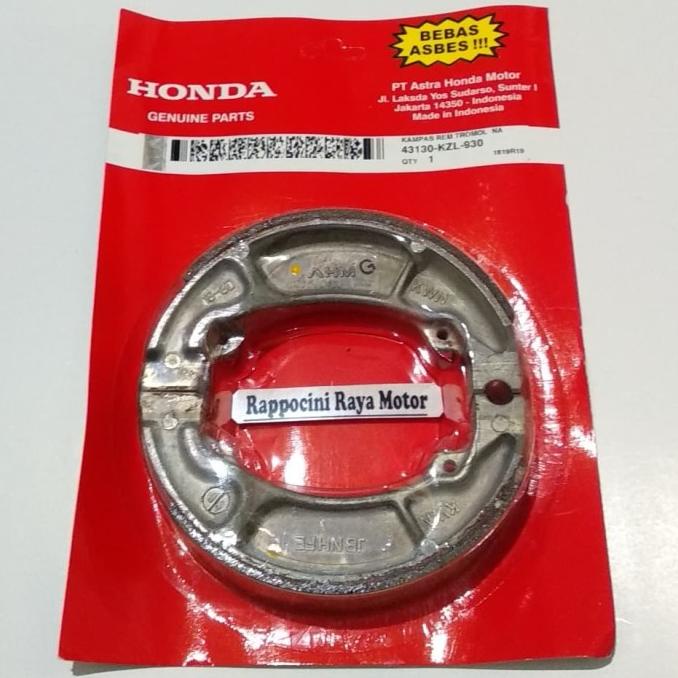 ] KAMPAS REM BELAKANG VARIO / BEAT / SPACY ORI AHM