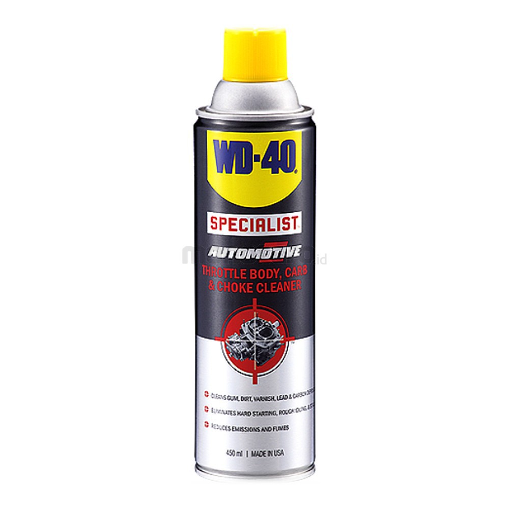 Wd 40 specialist throttle body carb and choke cleaner 450ML