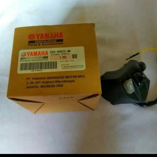 Holder saklar kiri yamaha Soul Gt125 original 2SX-H3973-00