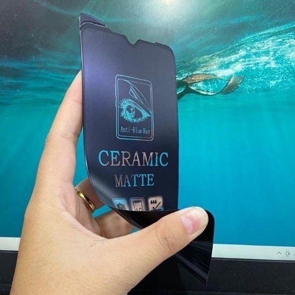 SCREEN PROTECTOR CERAMIC MATTE ANTI BLUE REALME C11 2021 NEW - FA
