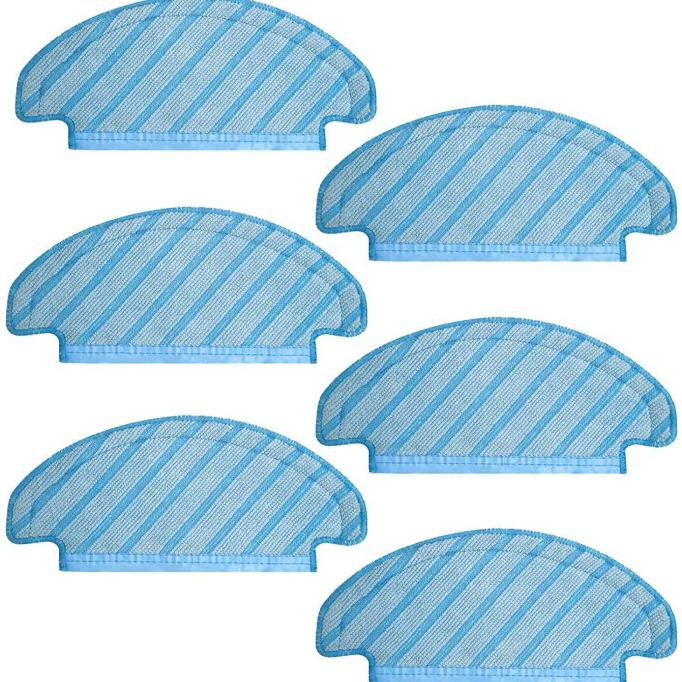 

Ready...Ready...Ready...] 6 Cleaning Wipes For Ecovacs Deebot Ozmo T8 Parts Mopping Cloth
