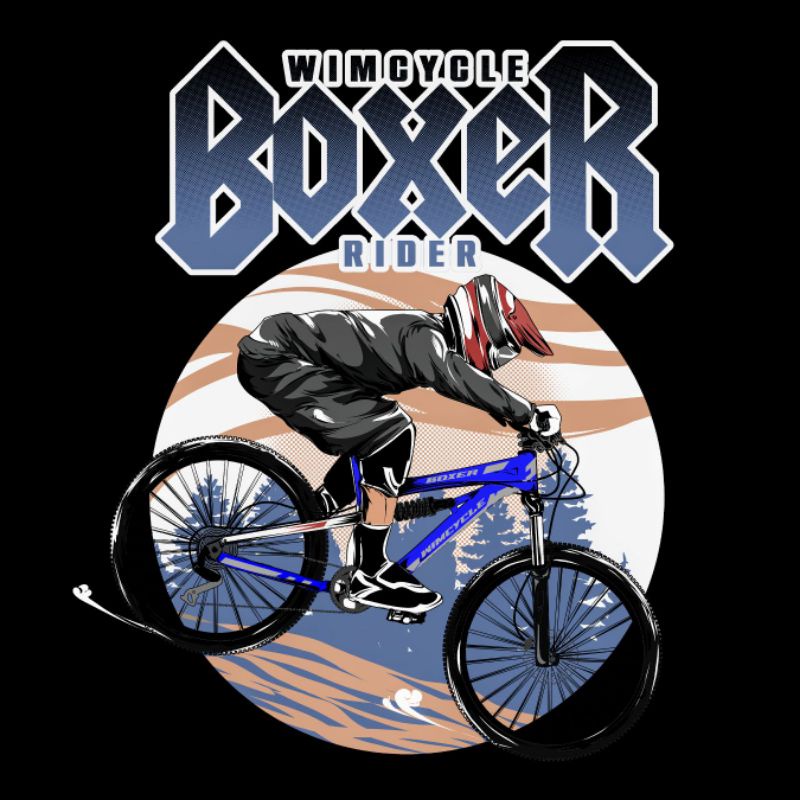 PET Sablon DTF Wimcycle Boxer