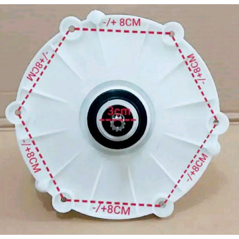 Gearbox Mesin Cuci 2 tabung  LG  WP-1460 R