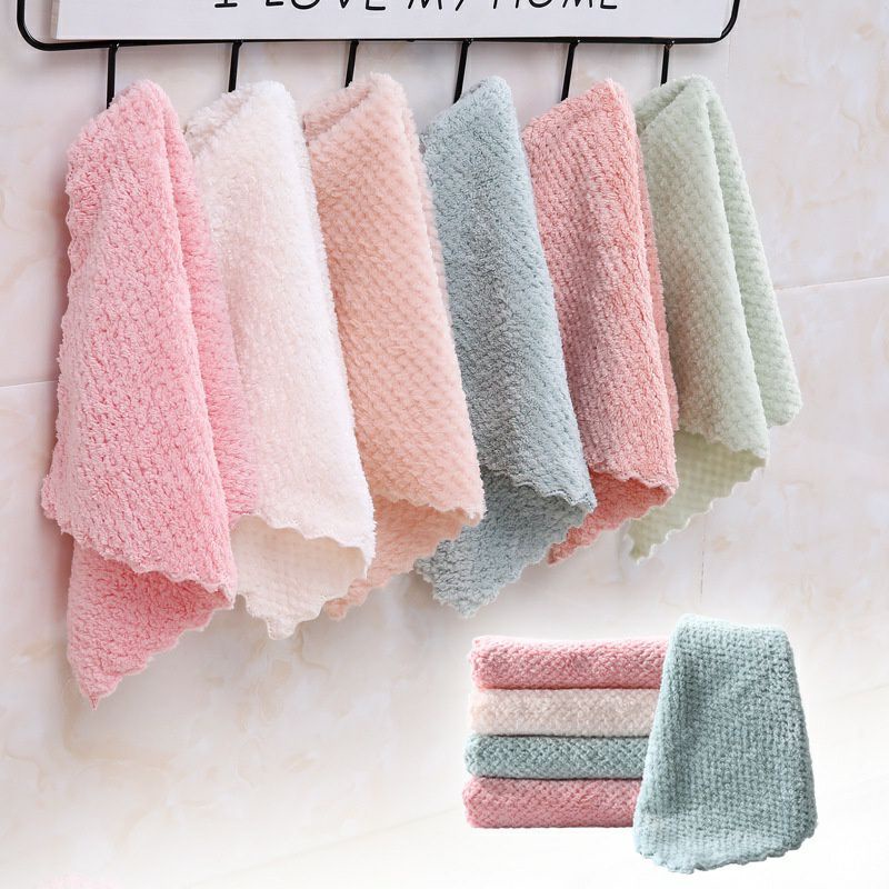 (5pcs) Kain Lap Microfiber 30x30cm Serba guna ML1712