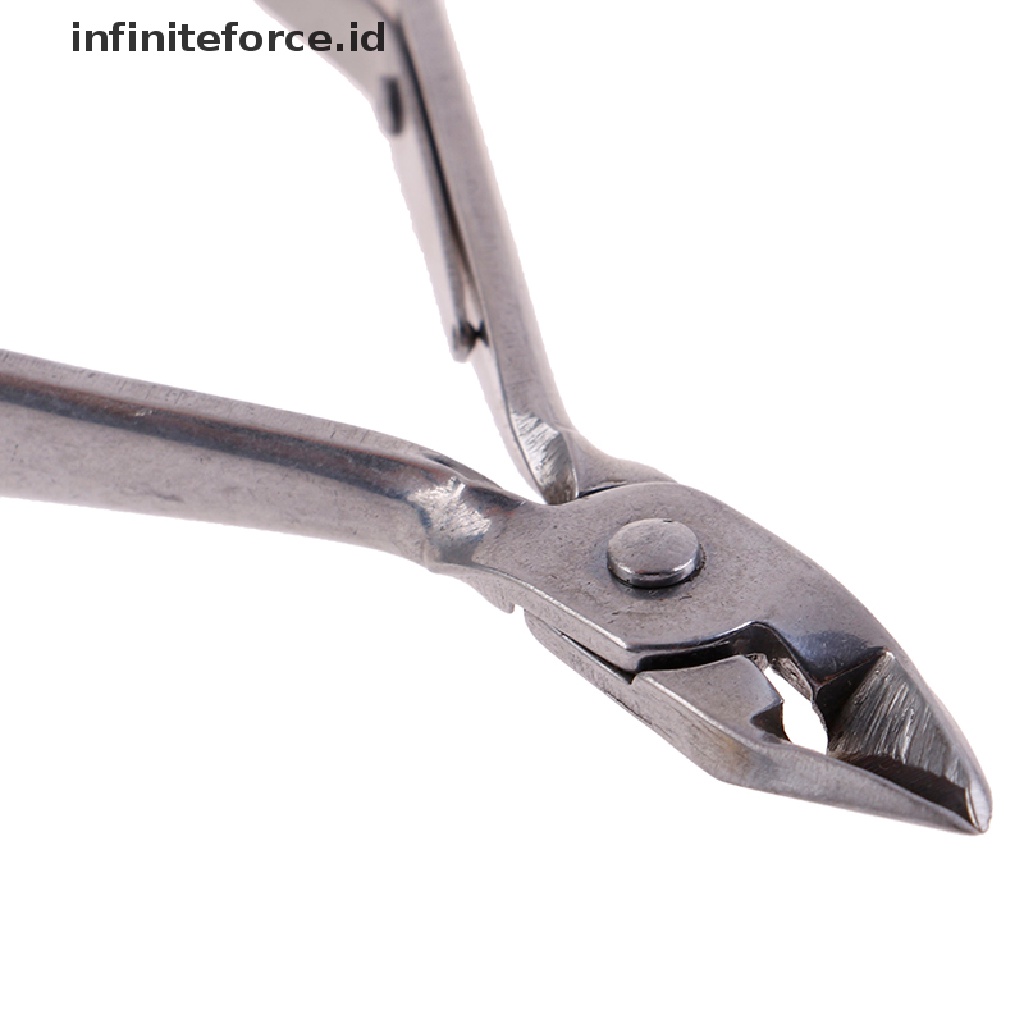 Infiniteforce.id Gunting Kuku / Kutikula Bahan Stainless Steel Untuk Manicure / Pedicure