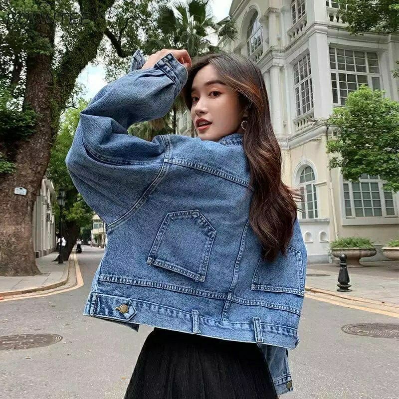 SNOWASH JAKET JEANS CROP WANITA