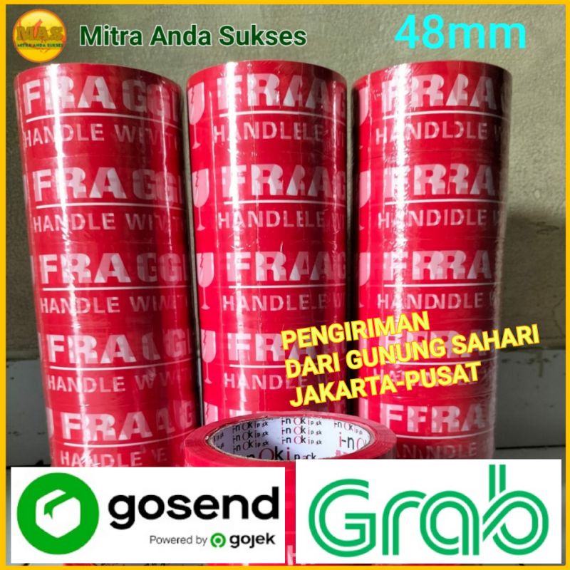 

LAKBAN FRAGILE 90 YARD (82M) X 2 INCH JANGAN DIBANTING MURAH