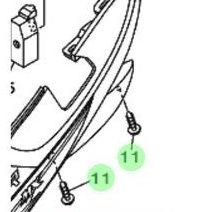 + YAMAHA BAUT BODY L 90160-05009