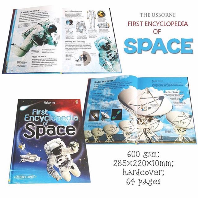Usborne first encyclopedia of space