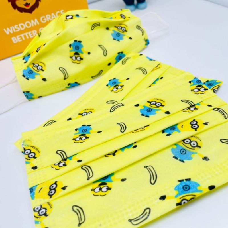 MASKER PELINDUNG DEBU MASKER KARAKTER KAWAIGROSIR