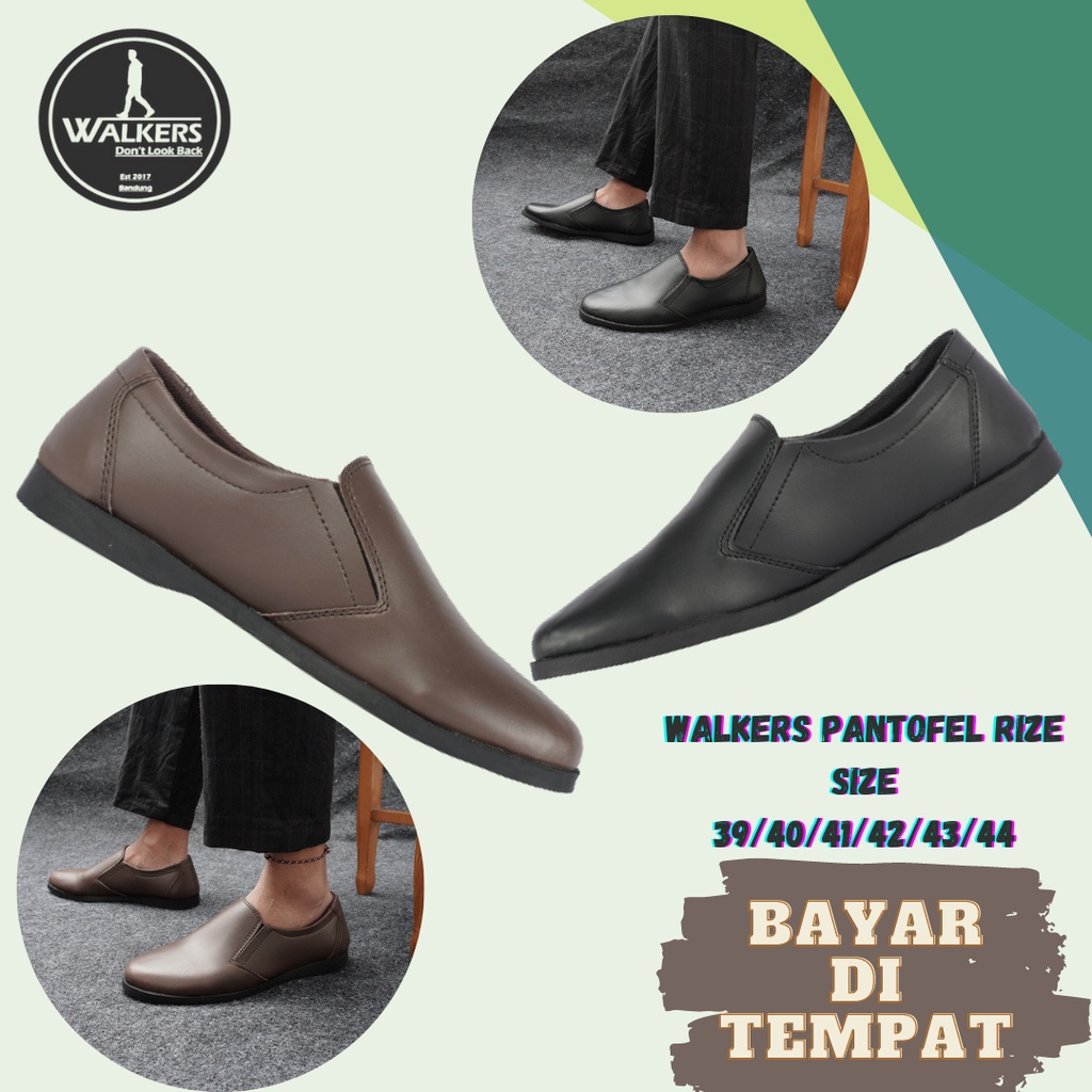 Sepatu Pantofel Santai Kasual Kerja Kuliah Pria Cowok Men Laces D