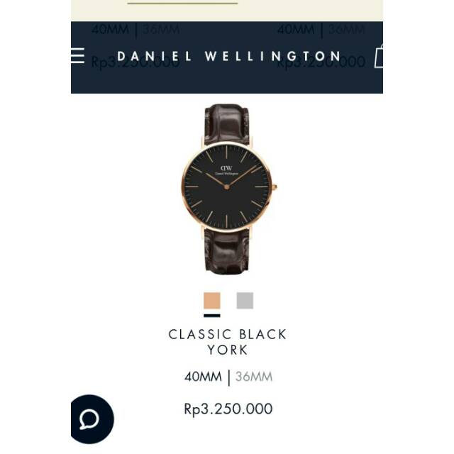 Daniel Wellington Classic Black York & Classic Blackreading [ORIGINAL]