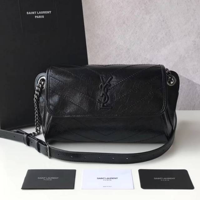 Tas YSL Small Nolita 577124 / Vintage Leather / Super Mirror Quality