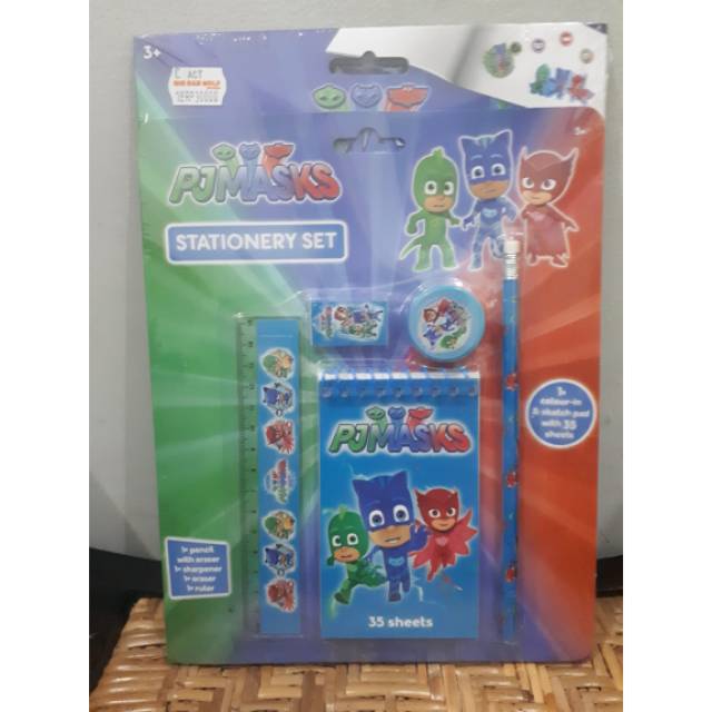 

PJ Masks stationery set