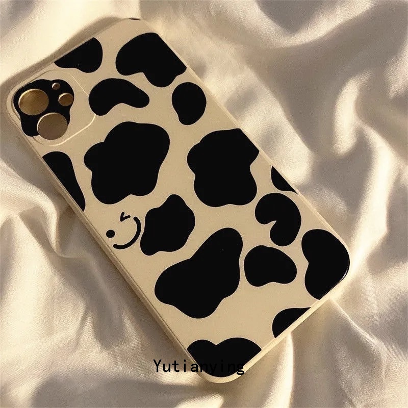 Casing Realme C35 C31 C11 2021 C17 7I C25S C2 C3 C11 C15 C21Y C21 C12 5 5I 5S 6I 6 7 C25 C20 825s Motif Smiley Leopard