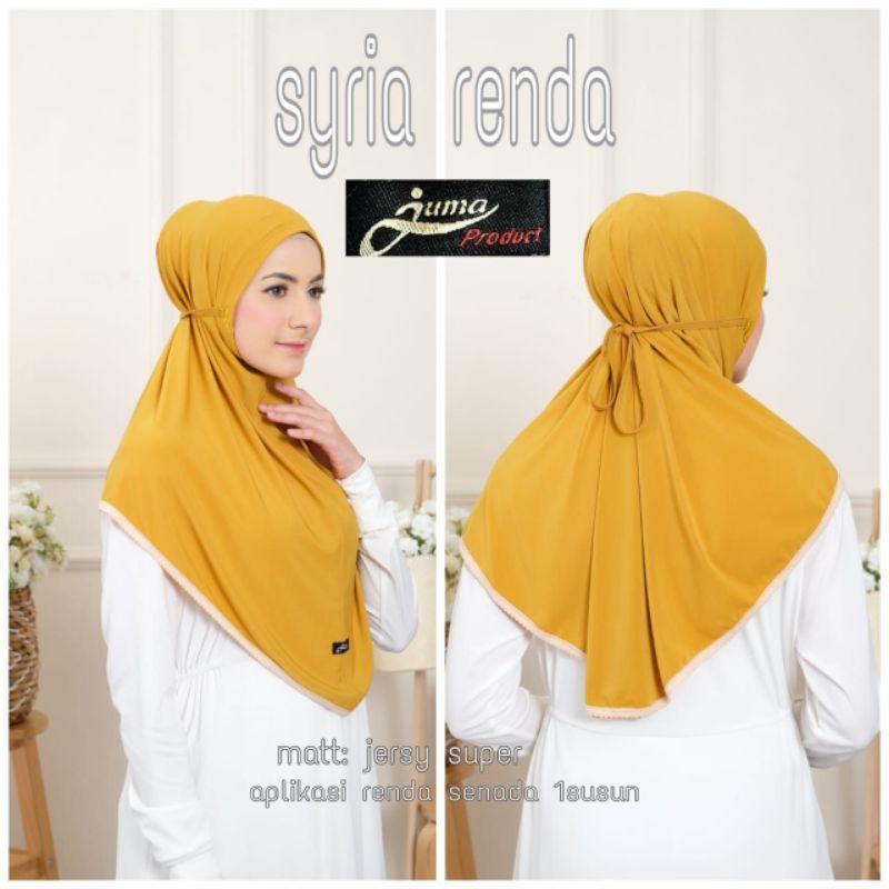 JUMA || JILBAB SIRIA RENDA
