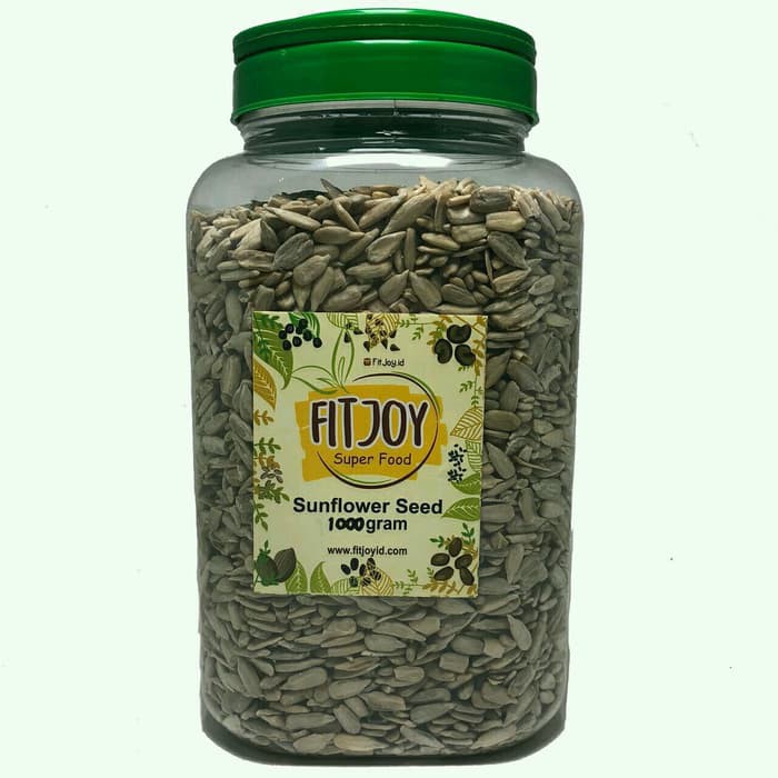 

Organik Raw Sunflower Seed 1 KG (IN JAR) Kuaci kupas 1000 Gram
