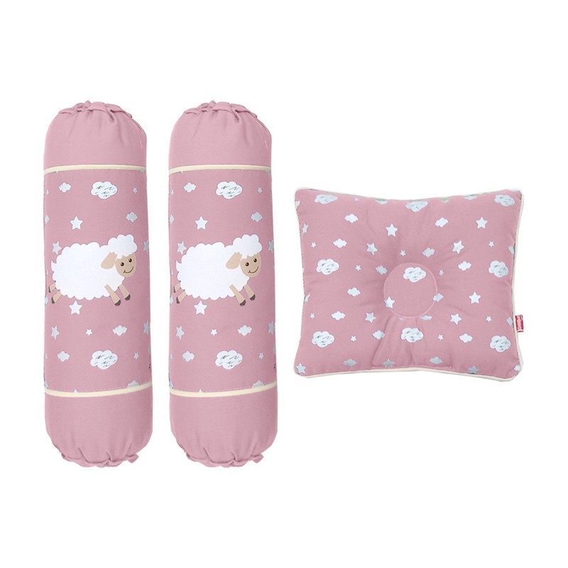 Dialogue Baby Bantal Guling Sheep Bantal Peyang Guling Bayi Lahir Newborn Kado Hadiah Melahirkan Set