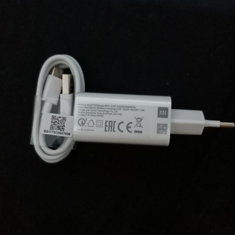 CHARGER XIAOMI FAST CHARGING 18watt