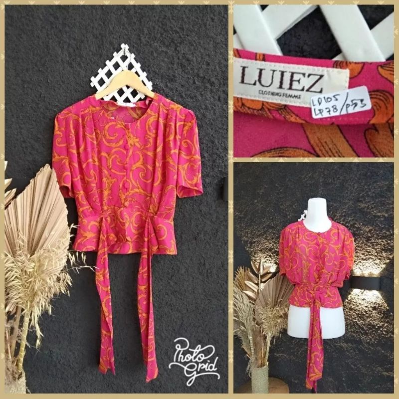 blouse vintage button