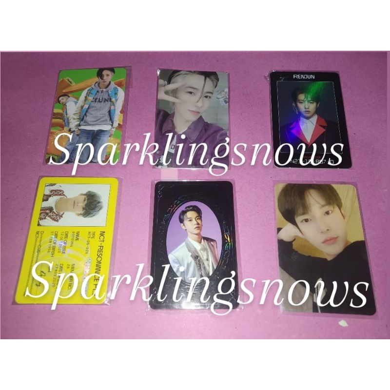 PC DOYOUNG ARRIVAL, AC RENJUN, ID DOYOUNG, PC AR CLIP RENJUN, PC AR SELCA RENJUN, YB DOYOUNG