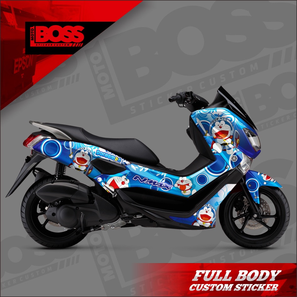 Decal Sticker Stiker Yamaha Nmax 2016 2017 2018 2019 Full Body Striping Full Body Nmax Old Stiker De