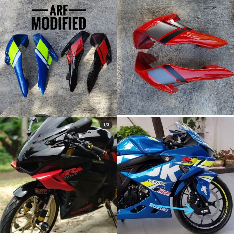 Aero winglet GSX terbaru Winglet GSX r150