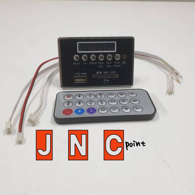Mesin USB MP3 player SD CARD + Remote + kabel
