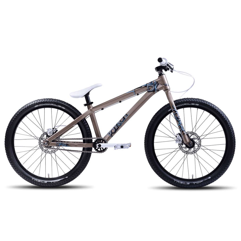 Sepeda Full Bike DJ Dirt Jump Polygon Cozmic DX 24inch Alloy Brown