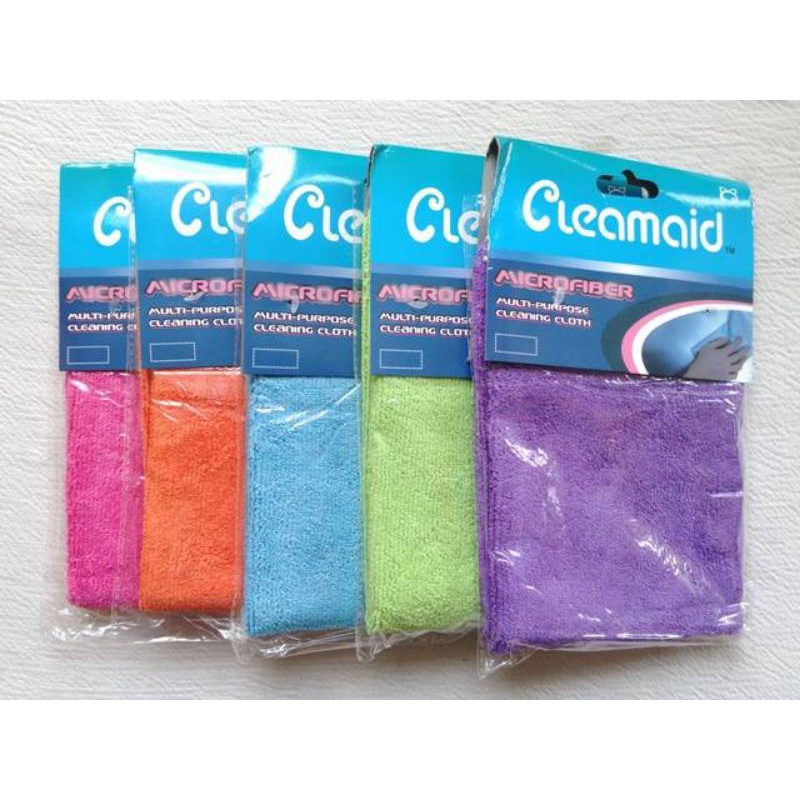 Kain Lap Serbaguna Kain Lap Cleamaid Microfiber Ukuran 39 x 38