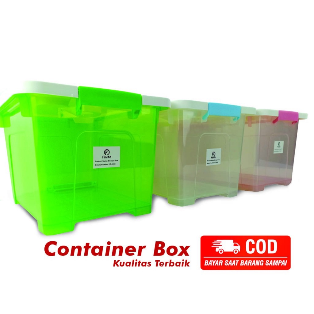 Kotak Penyimpanan/Storage Box Bahan Plastik 7.5 Liter