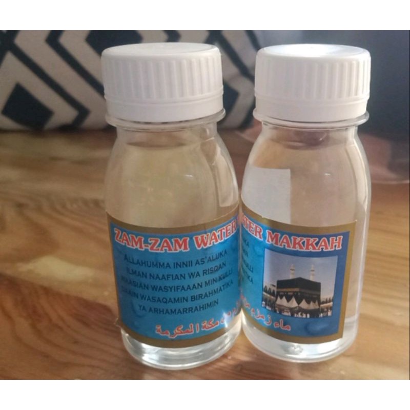 AIR ZAM ZAM ASLI 80 ML OLEH OLEH HAJI