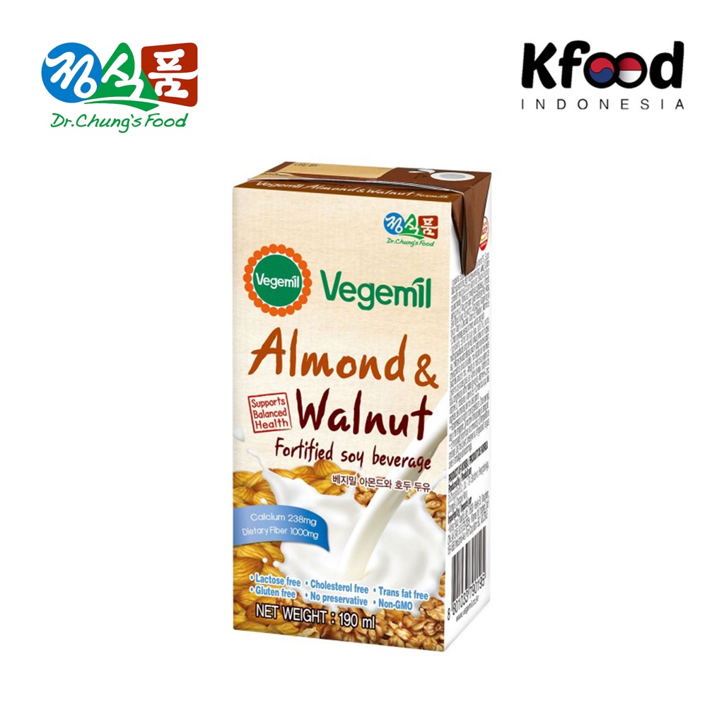 

Kfoodind - Vegemil Almond & Walnut Soymilk 190ml