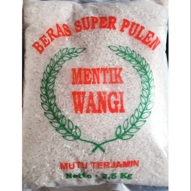 

Beras wangi kemasan 2,5 kg