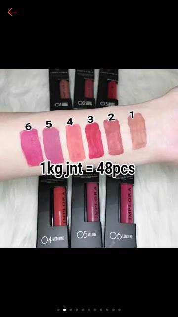 Lipstik lipstick implora lip cream