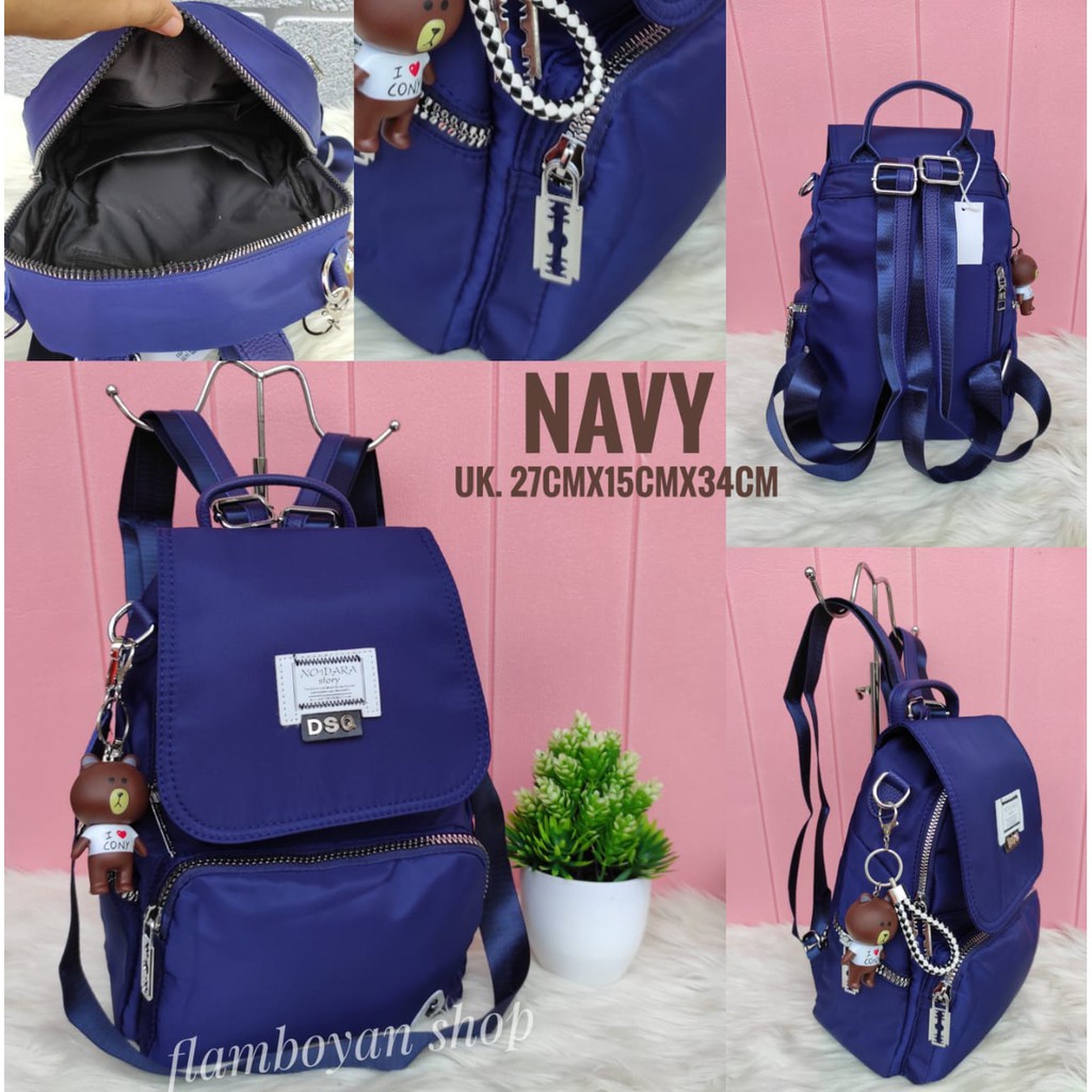 RANSEL WANITA IMPORT DSQ 2IN1 12#