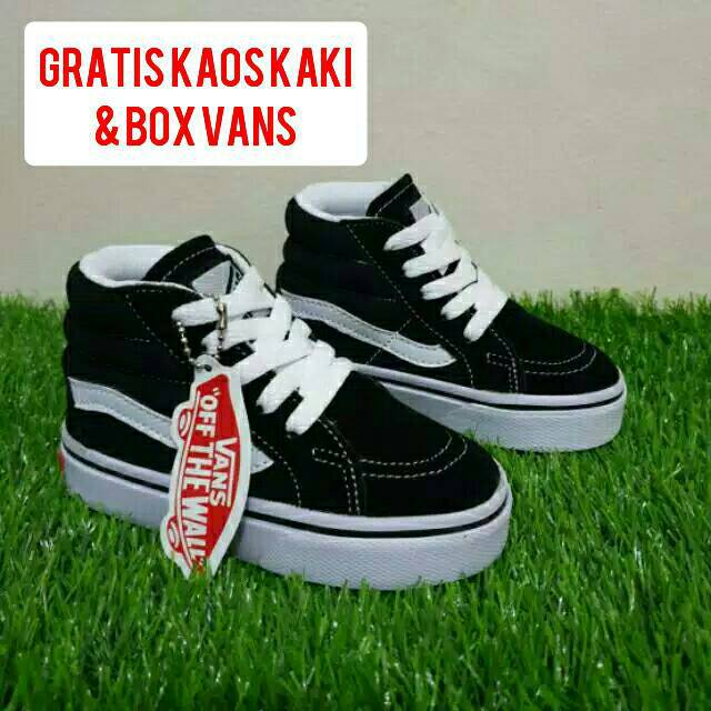  Sepatu  vans  anak high sk8 premium grade original Shopee  