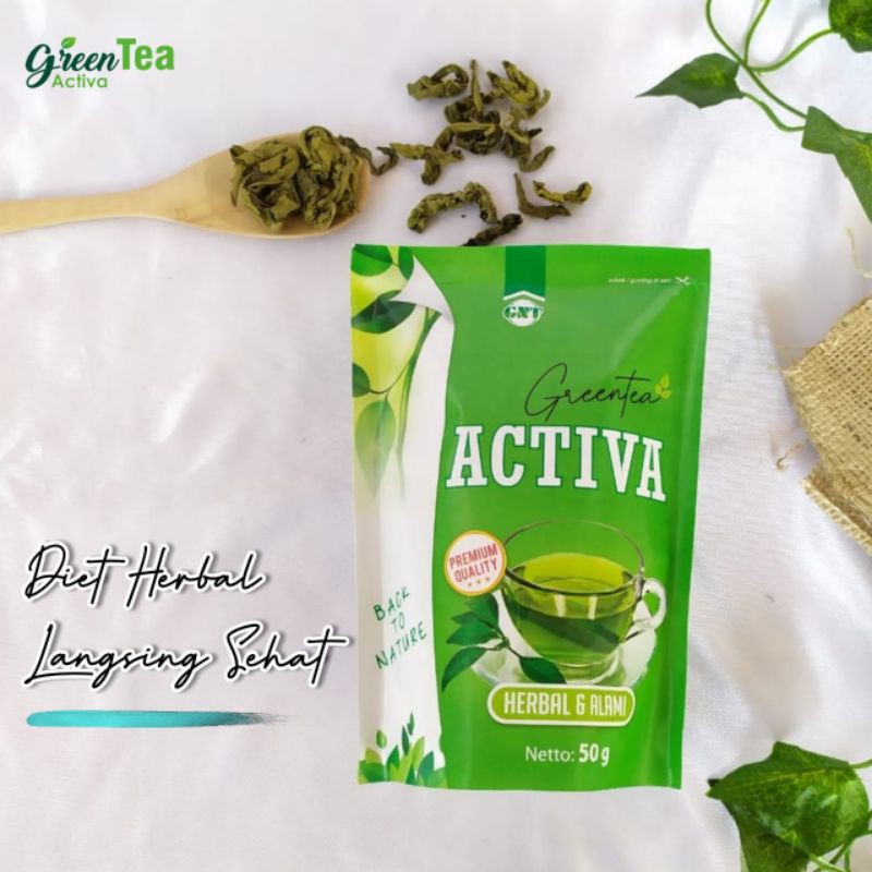 

Teh PELANGSING GREEN TEA ACTIVA Urai