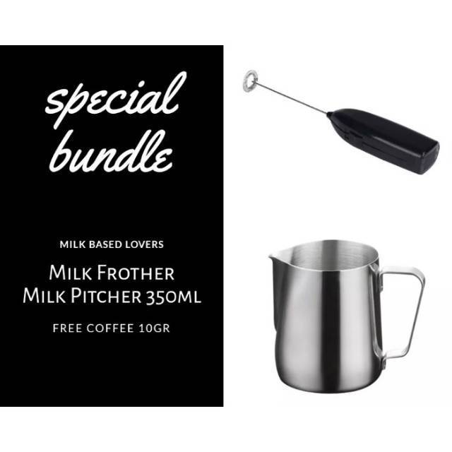 Coffe Maker Milk Frother Milk Jug Bundle