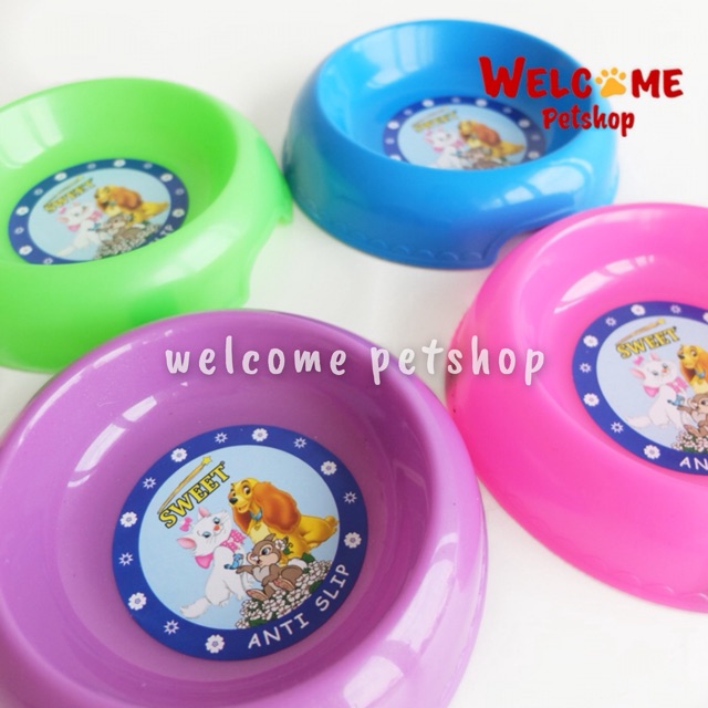 TEMPAT MAKAN MINUM KUCING / ANJING ANTI SLIP - Sweet Plate 3