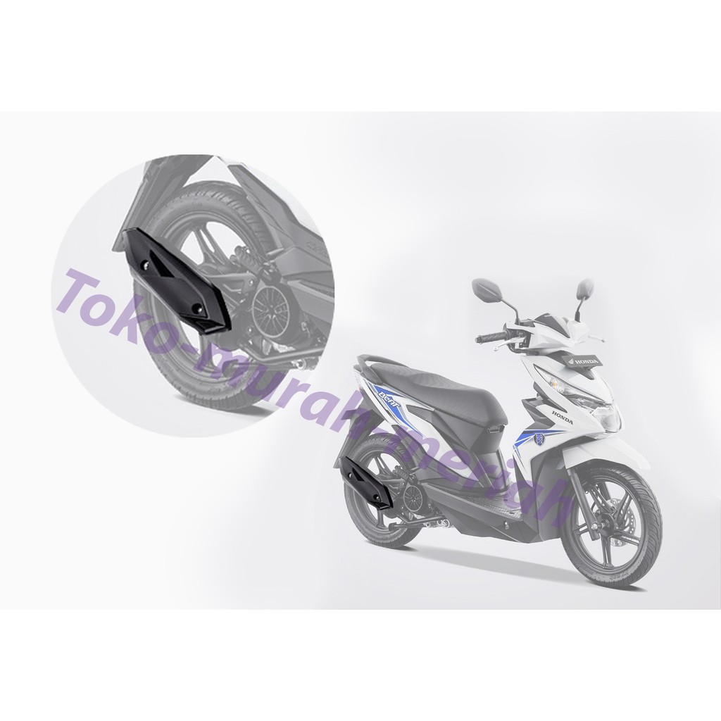 Tutup Knalpot Beat Street ESP 2016 2017 Cover  Penutup Tameng Pelindung Kenalpot HONDA BEAT 2018 201