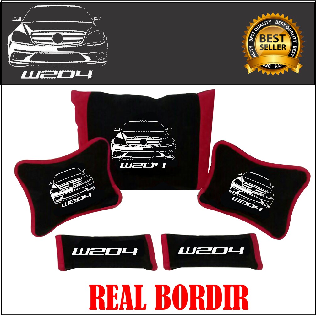 Bantal mobil W204 Headrest mobil aksesoris mobil Interior Kode 554