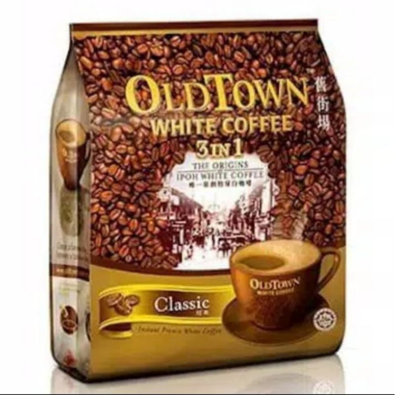 

Old Town white coffee 3 in 1 Malaysia