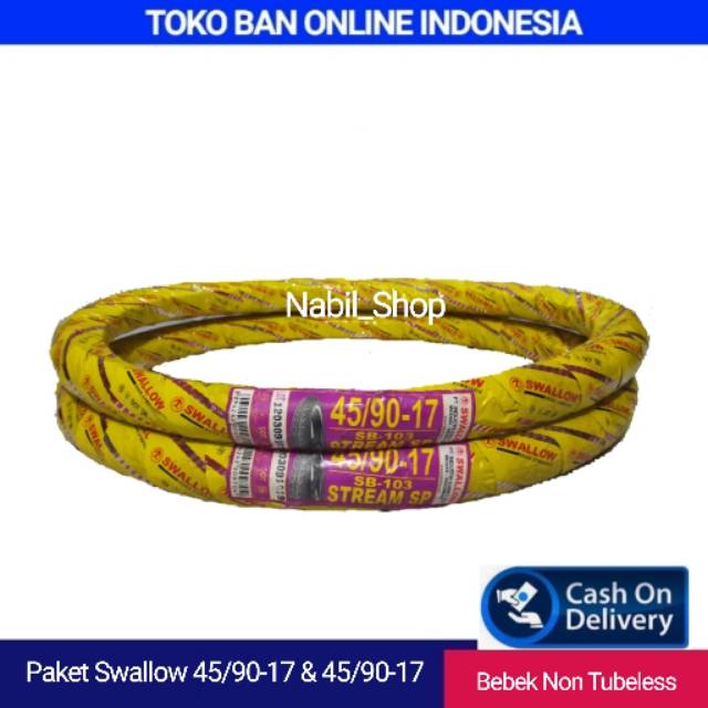 Paket Swallow STREAM 45/90-17 dan 45/90-17