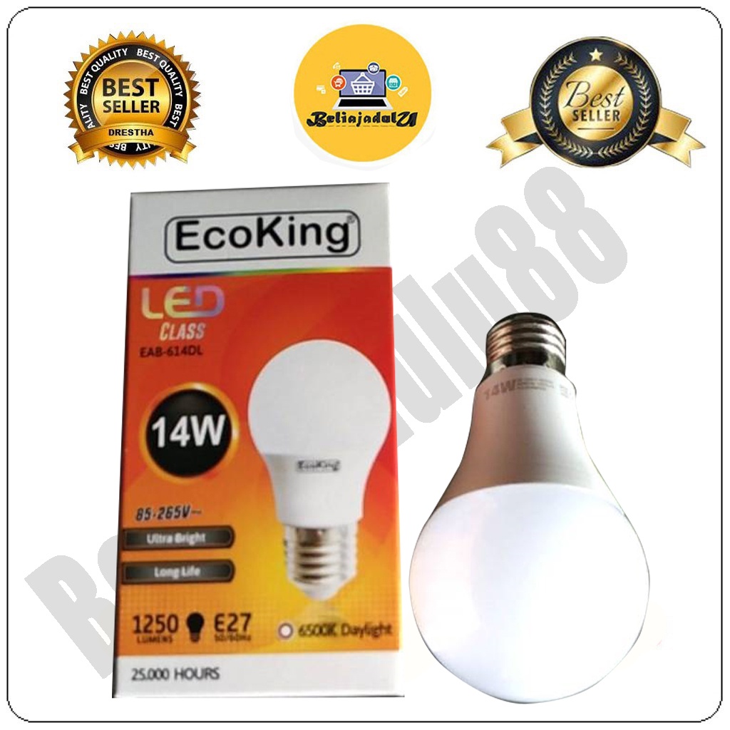 Beliajadulu88 lampu bulb led  lampu led clasik 3w, 5w , 7w , 9w, 11w ,14w ,16w , 18w ecoking