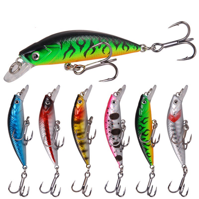 SYFishing 1Pcs New Duo Sinking Minnow Fishing Lure 6cm/6g Swimbait Umpan Pancing Ikan Bass Wobbler Memancing Tackle