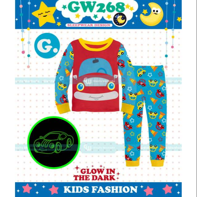 GW 268 G Car Pyjamas size 95/2y