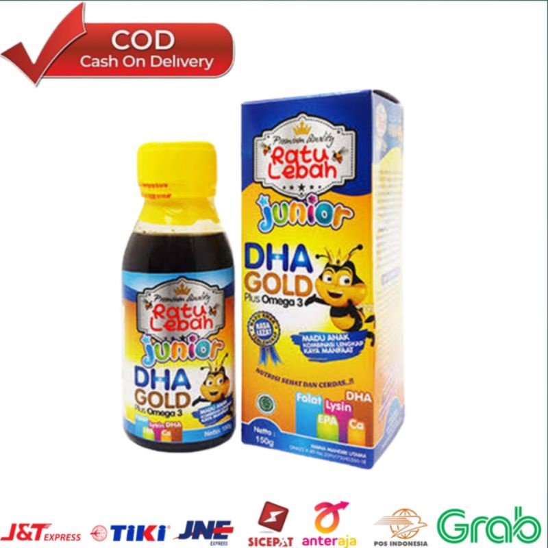 

Madu Anak Ratu Lebah Junior DHA GOLD Plus OMEGA 3