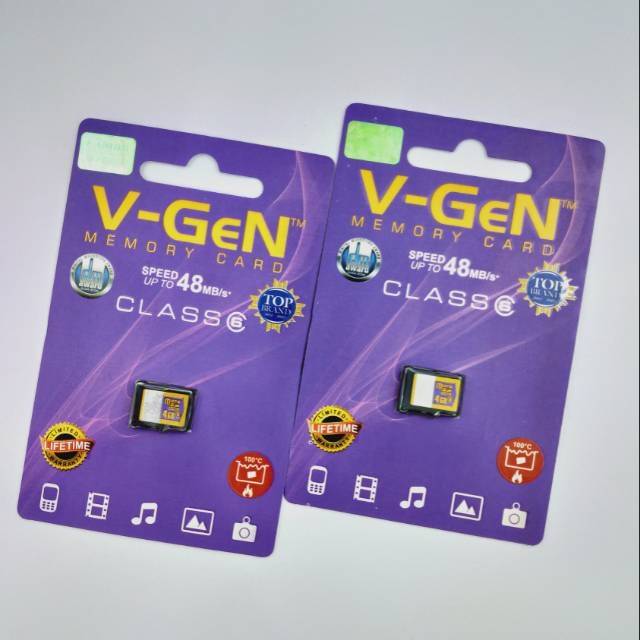 MEMORY CARD V-GEN 16GB CLASS 6 ORIGINAL MEMORY VGEN 16GB MICRO SD CARD