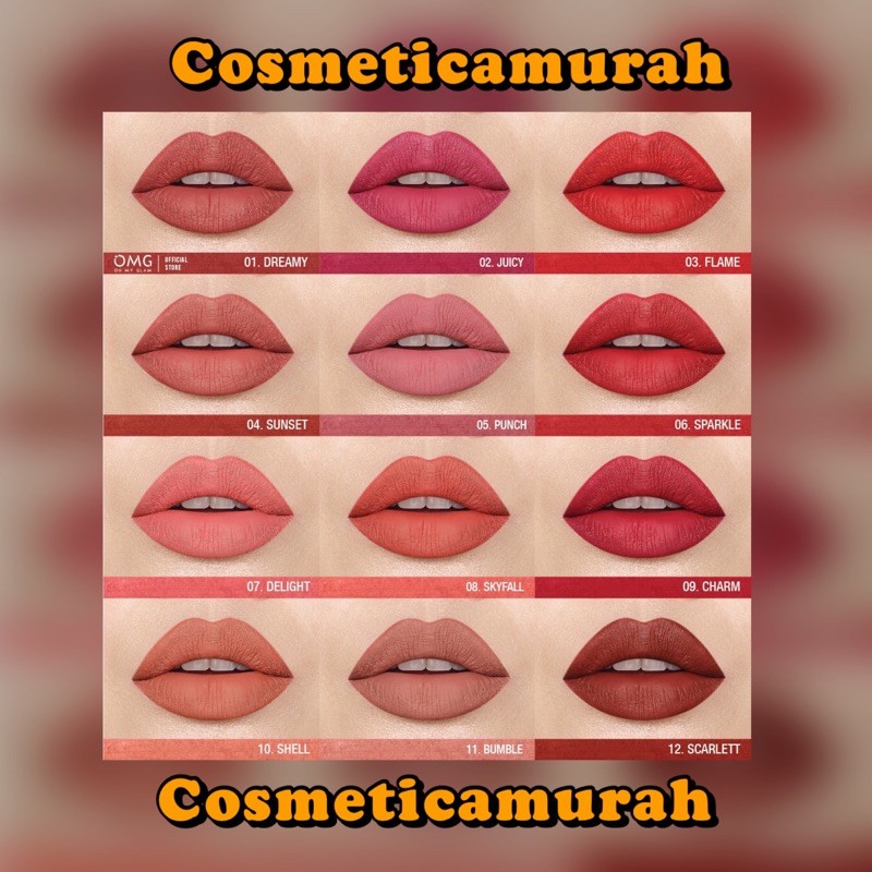 OMG OH MY GLAM MATTE LIPCREAM - LIPMATTE CREAM